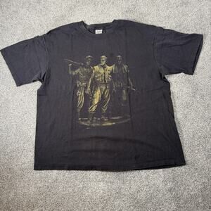 Vtg 90s Y2K MJ Soffe Prisoner Within T-Shirt XL POW MIA Vietnam Military Veteran